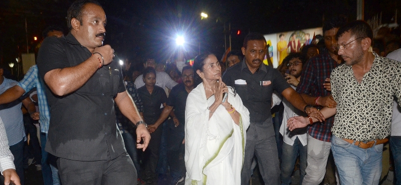 Mamata holds protest rally against Vidyasagar College violence