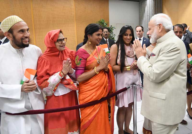 Narendra Modi in France 