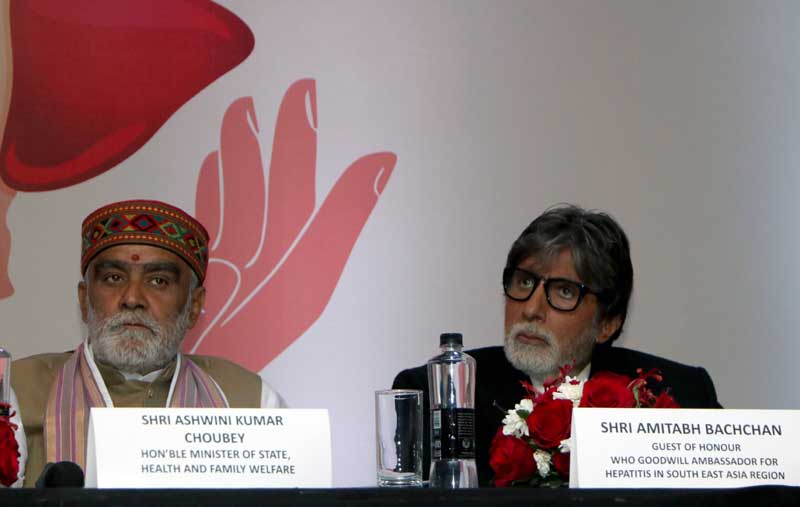 Big B speaks on combating viral Hepatitis in India