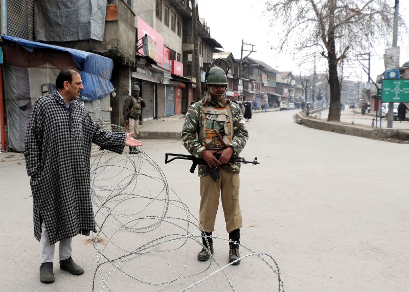 Curfew like restrictions in Srinagar