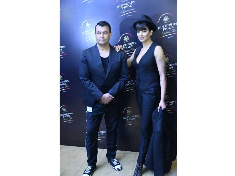 Former Miss Universe Sushmita Sen dazzles Kolkata during the the Blenders Pride Fashion Tour 