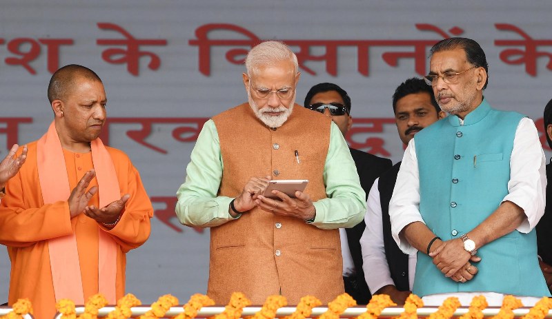 Narendra Modi launches  PMKISAN scheme in Gorakhpur