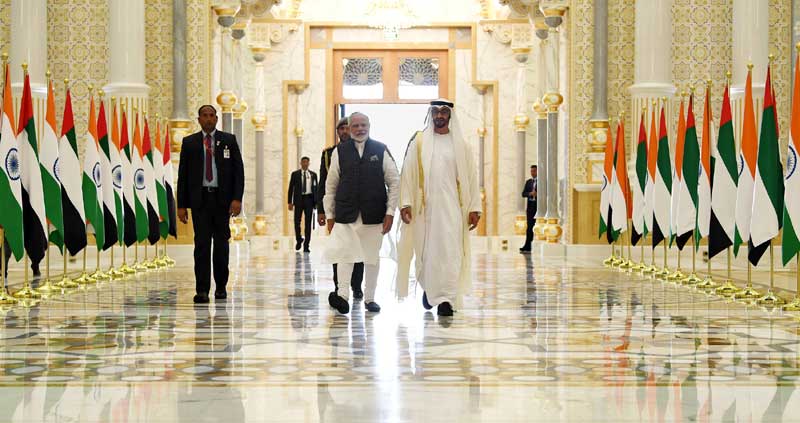 Narendra Modi visits UAE