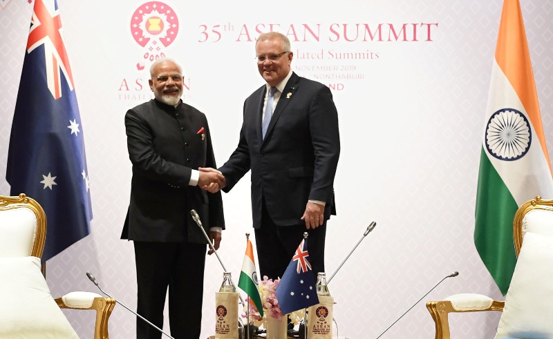 Modi meets global leaders in Bangkok