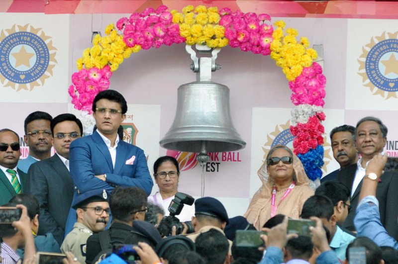 Kolkata celebrates Pink Ball Test match