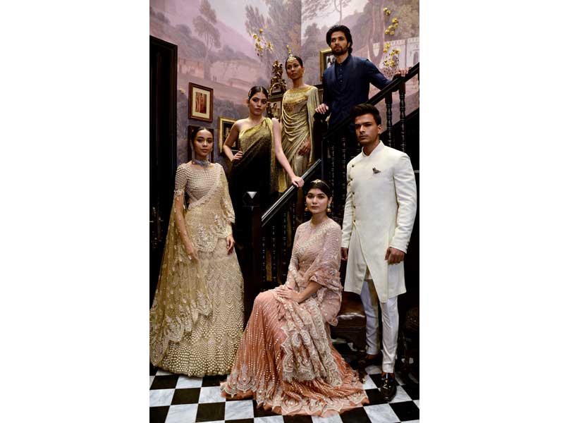 Glimpse of Tarun Tahiliani's Kolkata boutique