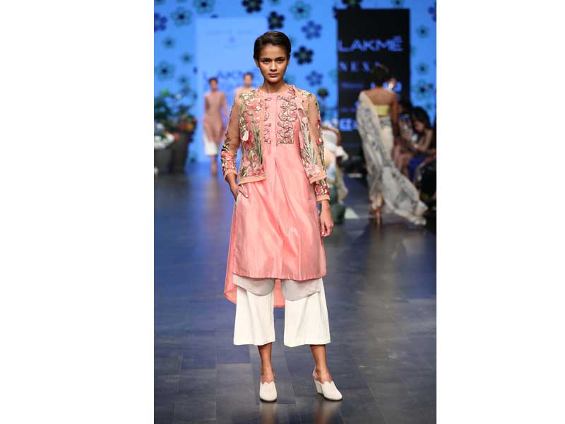 Designer Varun Bahl showcases his collection on LFW Day 1