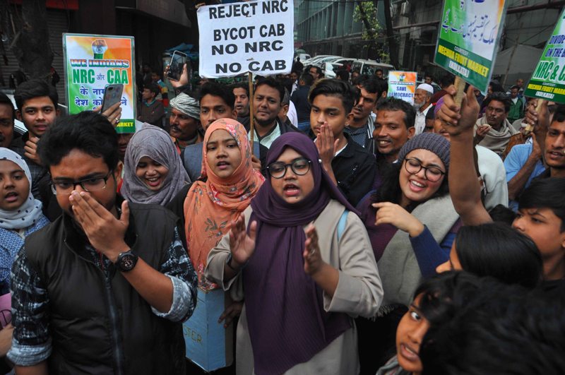 Left, Congress jointly hold protest rally against CAA-NRC-NPR in Kolkata