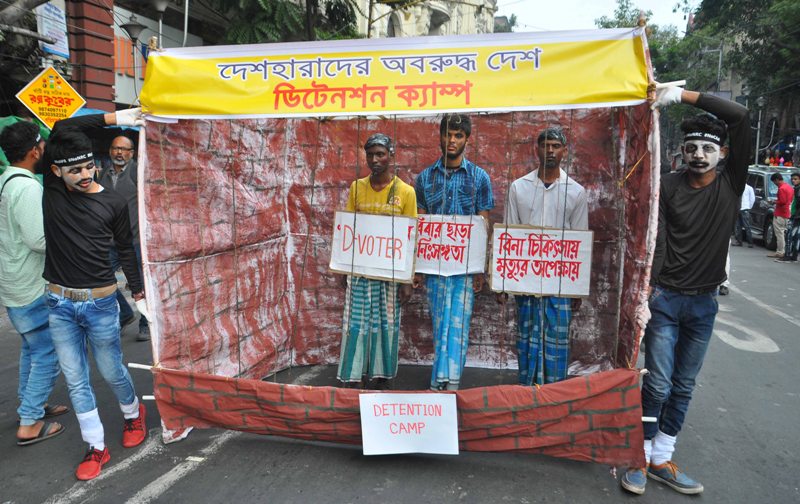 Kolkata: Students stage protest march against NRC, CAA, NPR