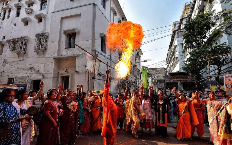 Bengal BJP celebrates historic win in Lok Sabha elections
