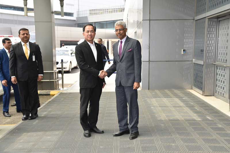 Foreign delegates arrive in New Delhi for Modi's massive swearing-in ceremony