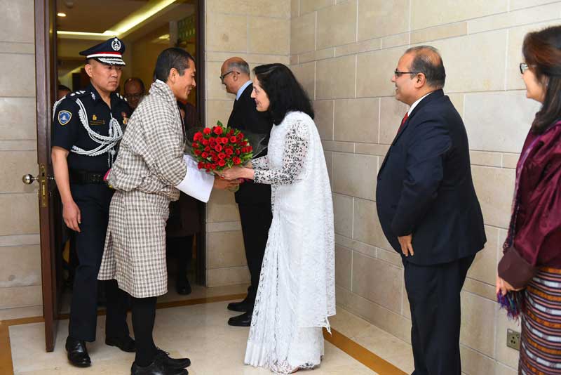 Foreign delegates arrive in New Delhi for Modi's massive swearing-in ceremony