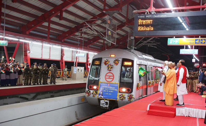 Narendra Modi inaugurates metro service in Ghaziabad 
