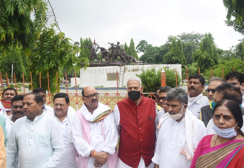 Yashwant Sinha begins Jan Sanvad Rally