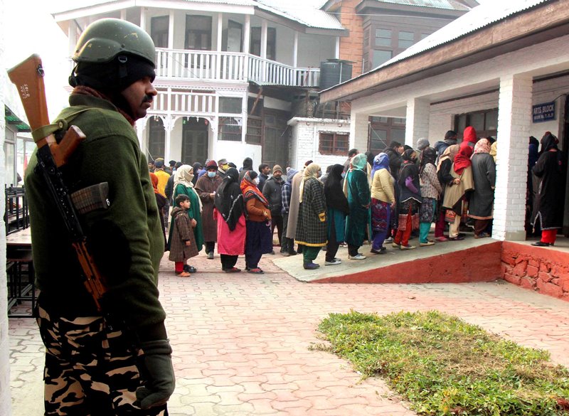 Municipal corporation elections in Srinagar