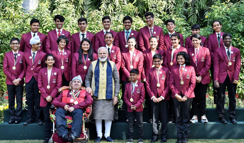 PM Modi interacts with awardees of Pradhan Mantri Rashtriya Bal Puraskar 2020