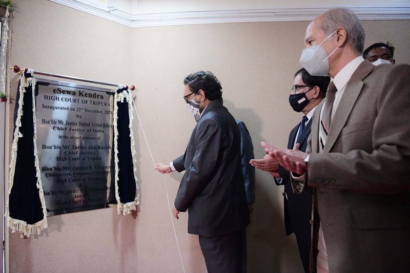 CJI Sharad Arvind Bobde at Tripura High Court