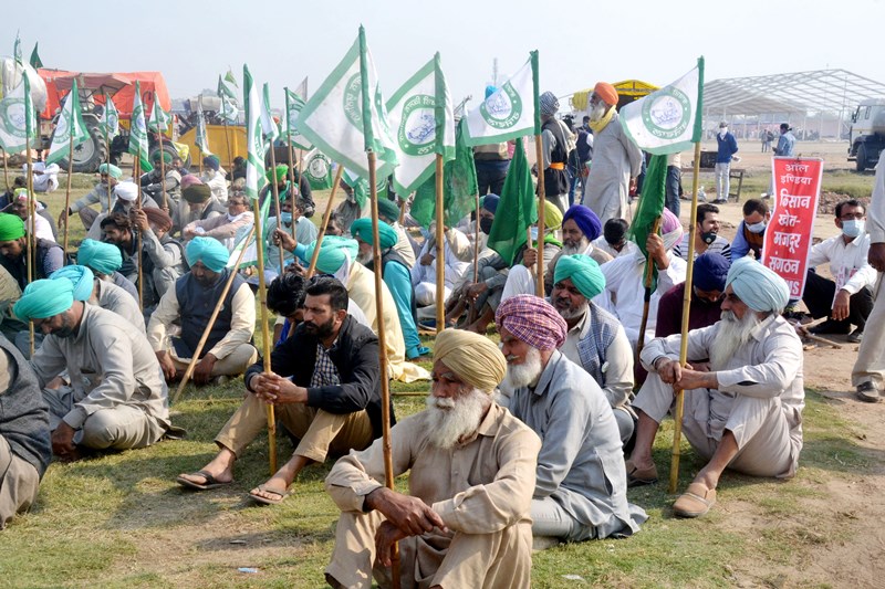 Farmers protest against Centre’s new farm laws