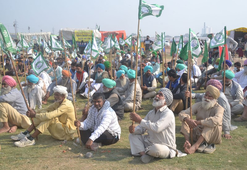 Farmers protest against Centre’s new farm laws