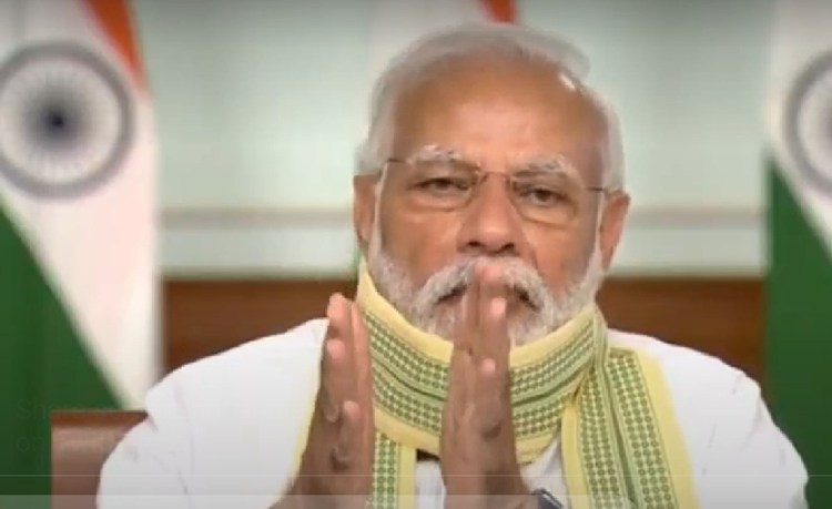 PM Modi interacts with Sarpanchs