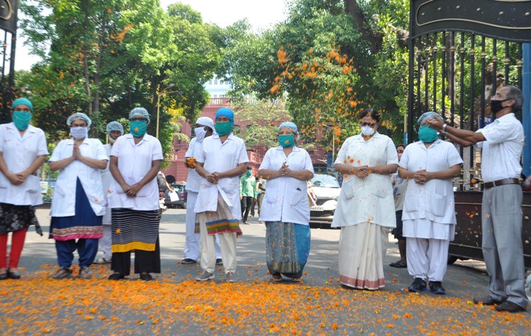 Kolkata: Nurse Day observed at SSKM Hospital
