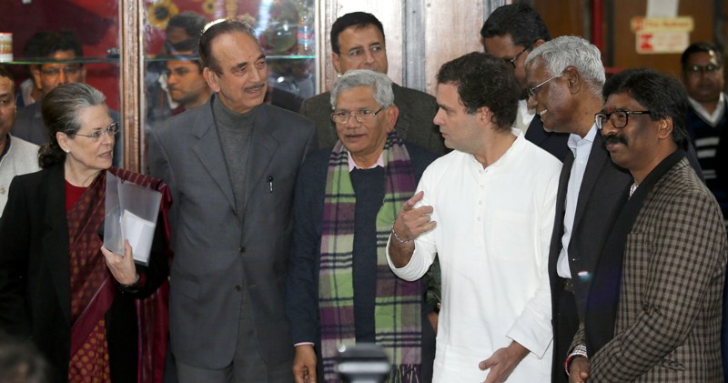 Rahul Gandhi, AK Antony address media in Delhi