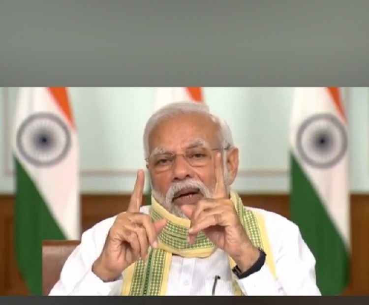 PM Modi interacts with Sarpanchs