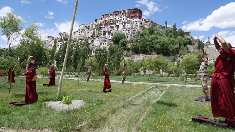 International Yoga Day celebrated worldwide