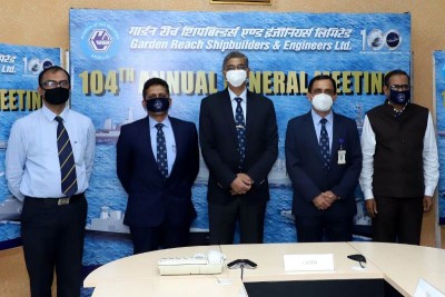 Shipbuilders GRSE confident about their order book, revenue from operations up from previous year