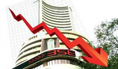 Sensex down 188.26 pts