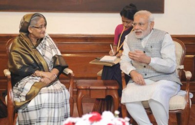 PM Modi expresses gratitude to Sheikh Hasina for contribution to COVID 19 Emergency Fund