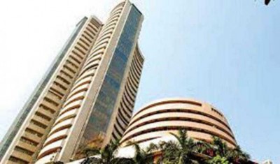 Indian Sensex regains by 306.54 pts