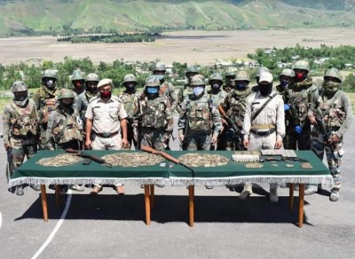 Security forces recover huge cache of arms-ammunition in Manipurâ€™s Tengnoupal district
