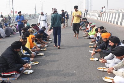 Farm Bill:Loktantrik Jan Pahel activists raising slogans during a demonstration in Patna