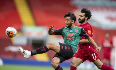 Liverpool-Aston Villa match at Premier League