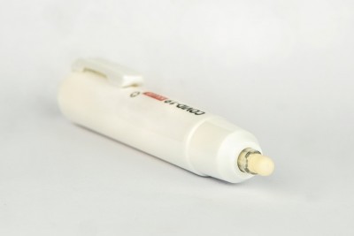 A sterilizing ink-filled marker than can help you avoid touching elevator or ATM buttons directly