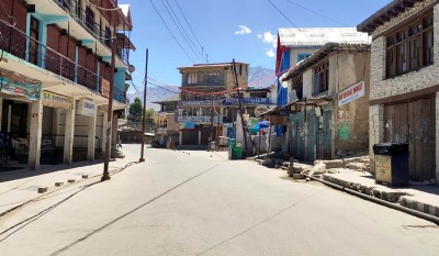 Kargil: Shops and business establishments remain close