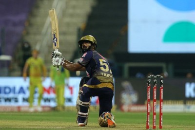 IPL: Rahul Tripathi, bowlers power KKR to defeat CSK by 10 runs