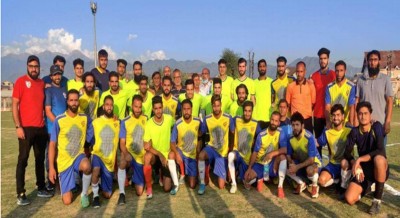 Kashmir: Exhibition match held in Eidgah