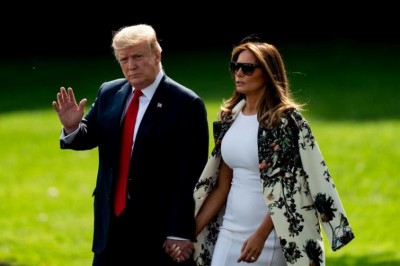US President Donald Trump departs for IndiaÂ 