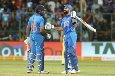Virat Kohli, Rohit Sharma consolidate positions, Dhawan moves up
