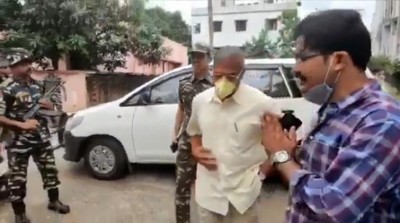 Patna: Nana Patekar visits Sushant Singh Rajput's residence