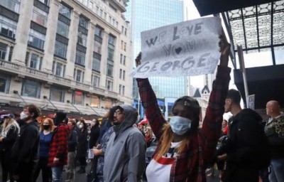 Thousands Gather in New York City to Remember George Floyd