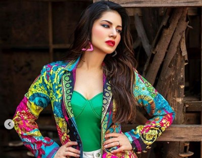 Sunny Leone shares her 'chaos of colors' image on Holi