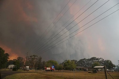 Bushfire smoke from Australia covers sky of New Zealand's Auckland