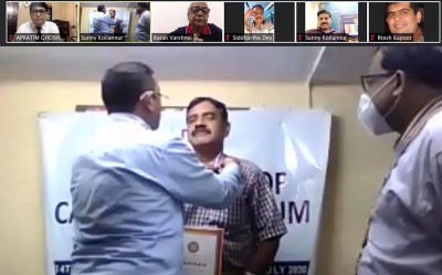 Rotary Club of Calcutta Magnum goes virtual in appointing new president