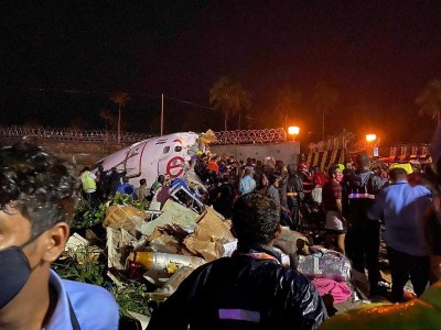 17 dead, 123 injured after Air India Express plane skids off runway while landing in Kerala's Kozhikode