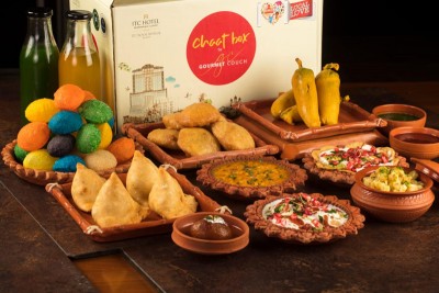 Don't miss the chance to dig into ITC Royal Bengal's Gourmet Couch Chat Box