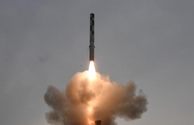 Supersonic cruise missile BrahMos successfully test fired from INS Chennai