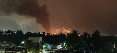 Fire in Pharmaceutical unit of Coastal Waste Management Project in Visakhapatnam